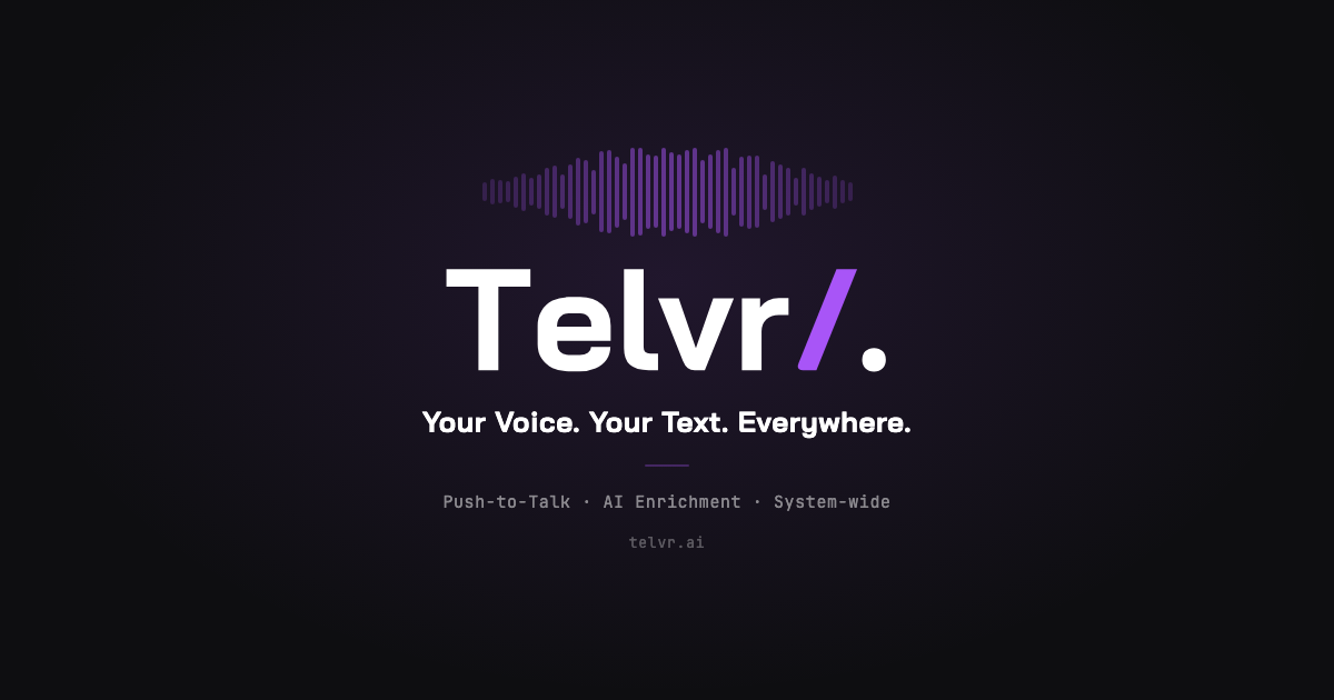 Accessible Text Input: Voice Typing for Mobility Impairments — Telvr Blog
